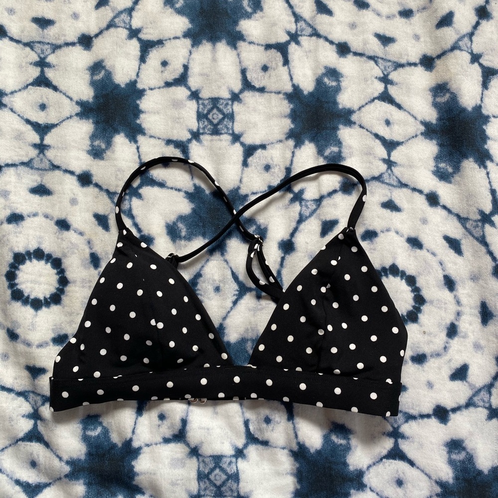 H&M polka for bikini top